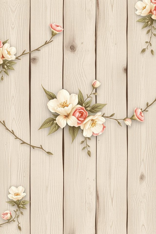 rustic warm farmhouse wallpapers