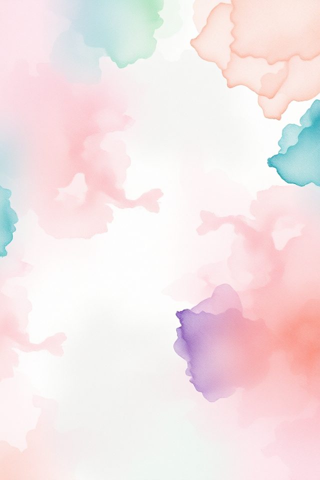 serene artistic wallpaper design