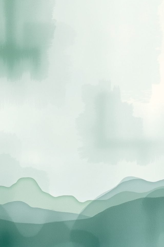 serene landscape wall murals