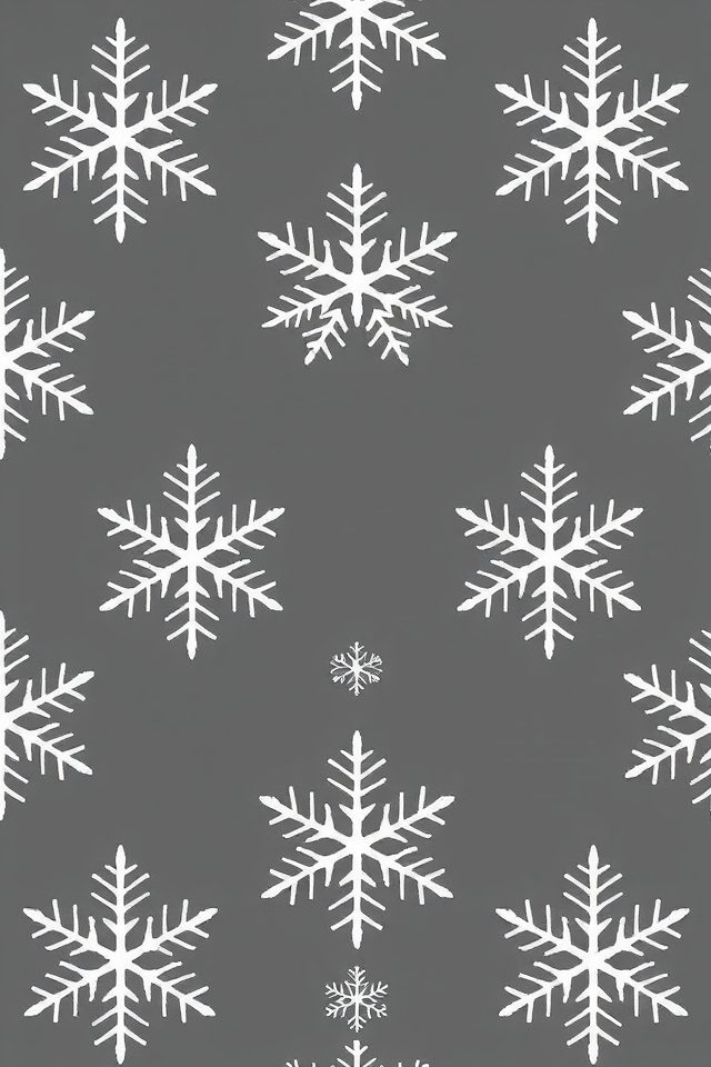 sleek minimalist winter decor