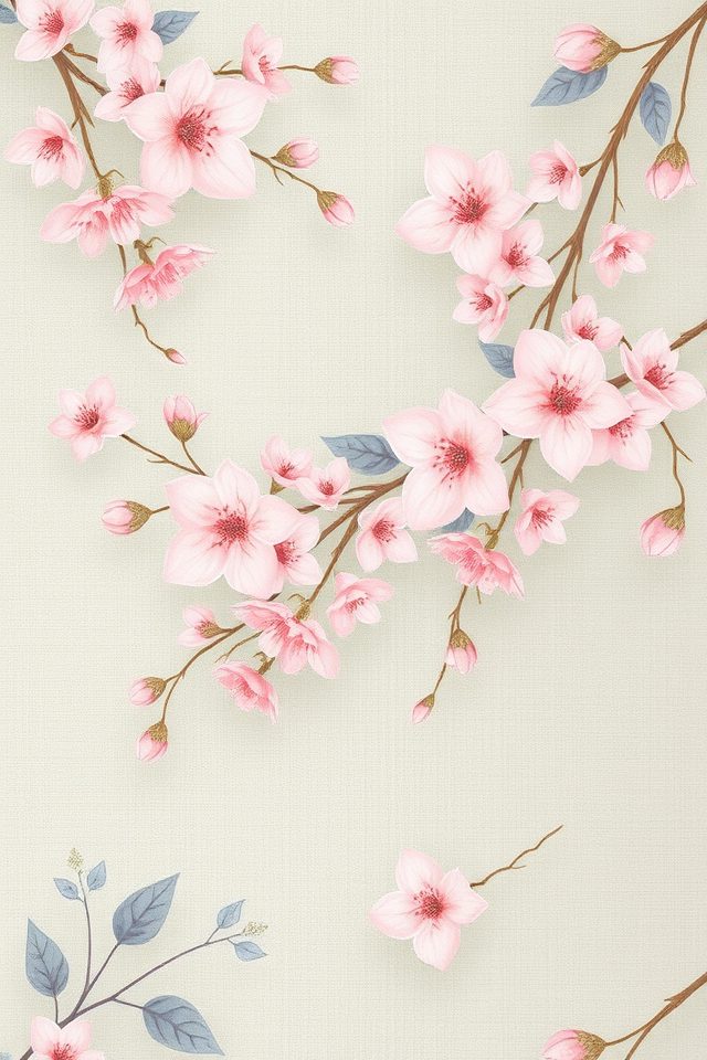 soft pastel floral retreat