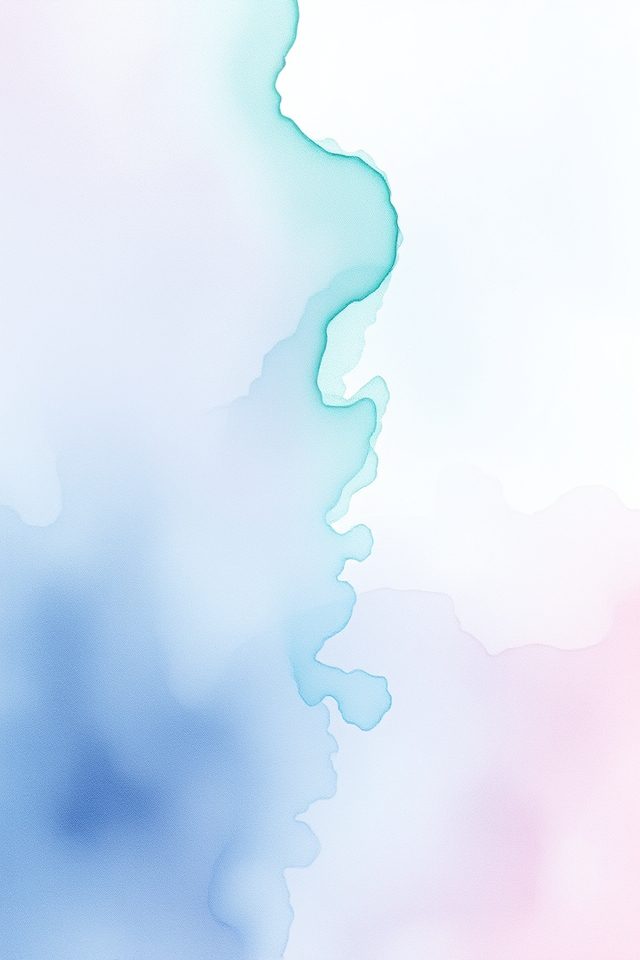 soothing watercolor artwork ambiance