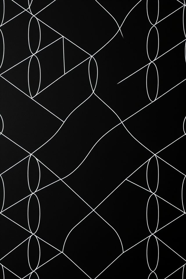 18 Wallpaper Ideas for GF That Will Brighten Any Room 15 timeless minimalist black and white