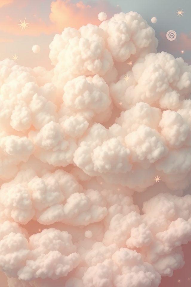 tranquil whimsical cloud designs