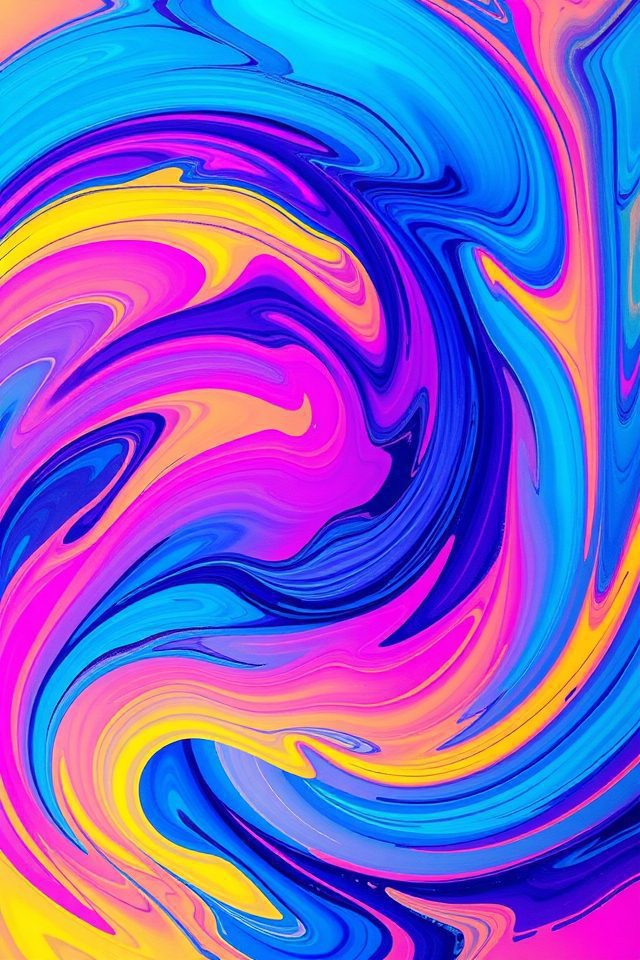 vibrant abstract digital creativity