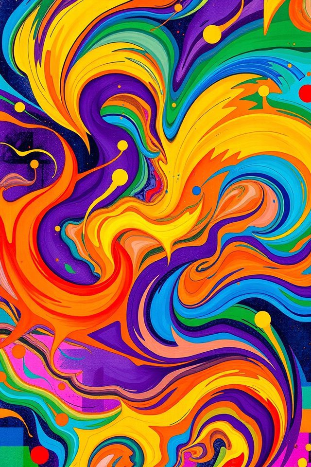 vibrant art fosters creativity