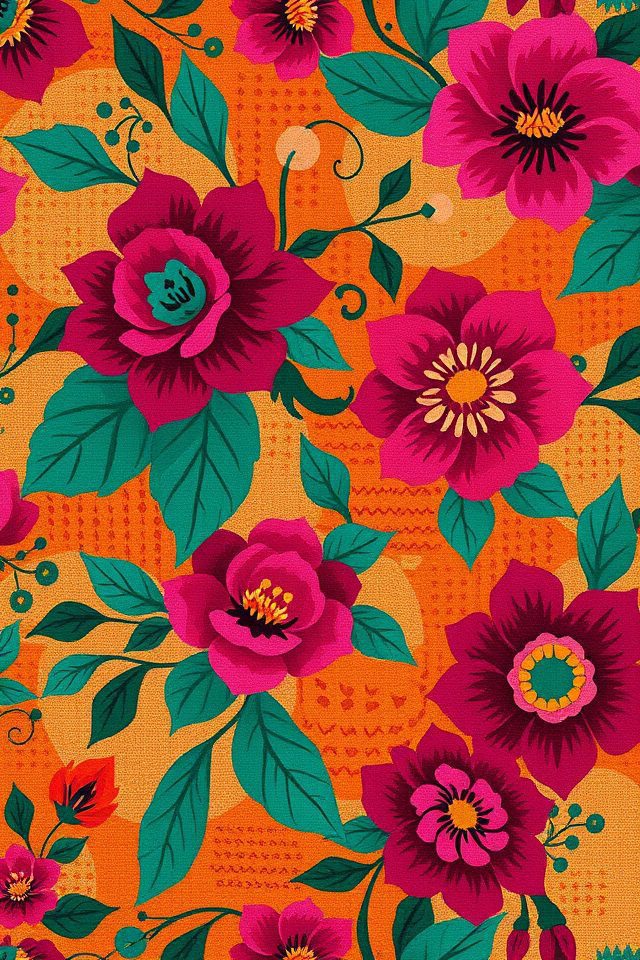 vibrant bohemian print d cor