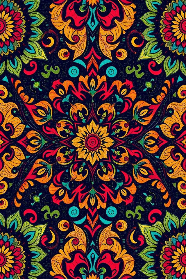 vibrant cultural artistic expression