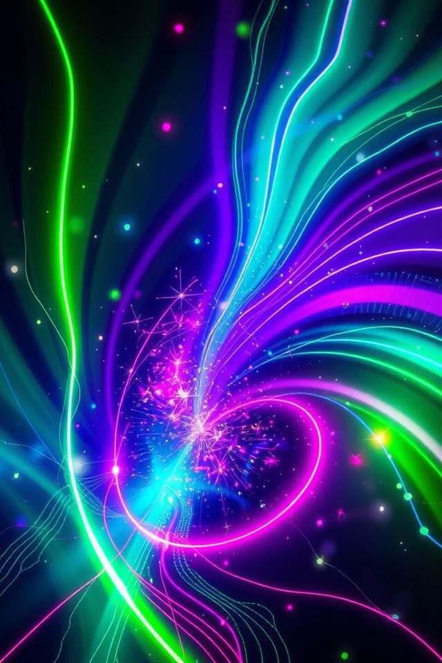 vibrant gamer tech aesthetics