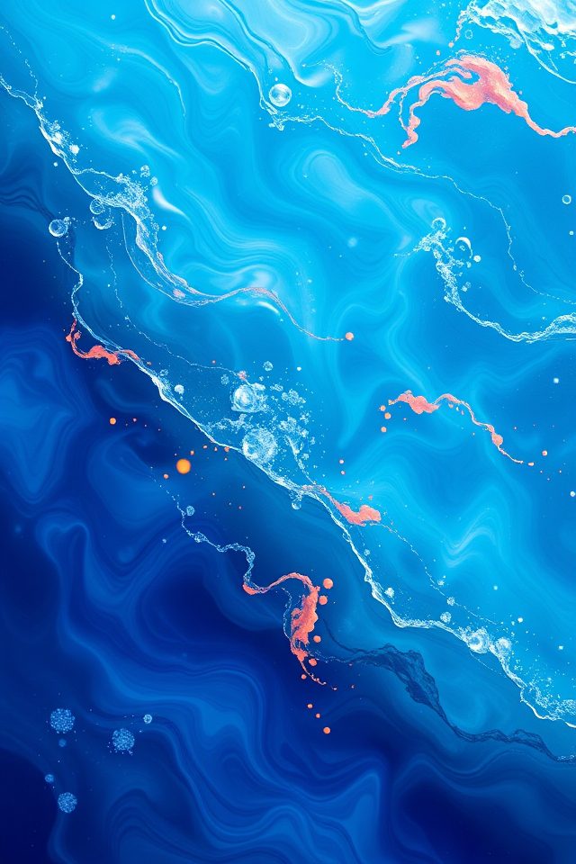 vibrant ocean inspired notebook designs