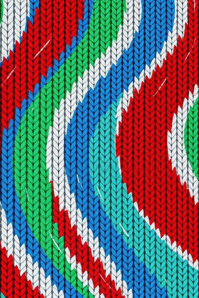 vibrant playful striped wallpaper