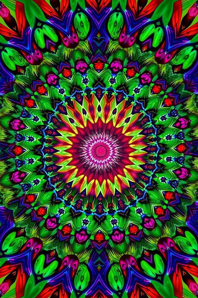 vibrant symmetrical artistic designs