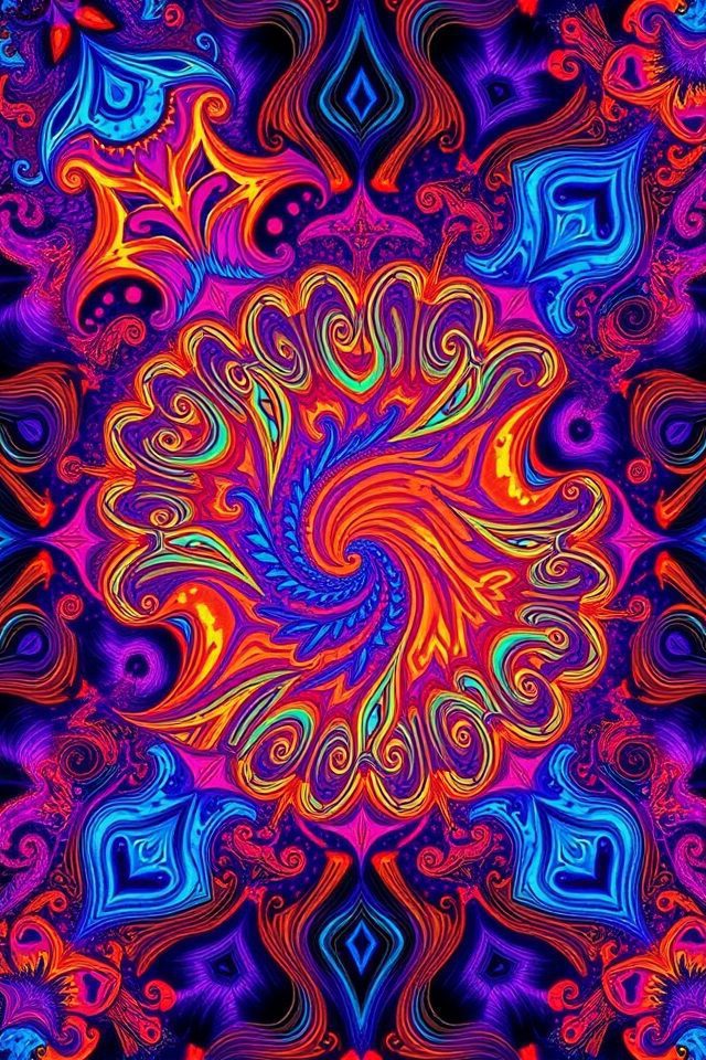 vibrant textured wallpaper inspiration