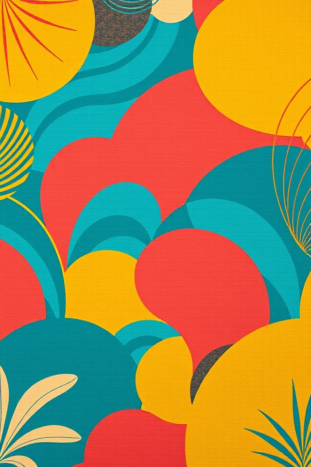 wallpapered bench statement piece