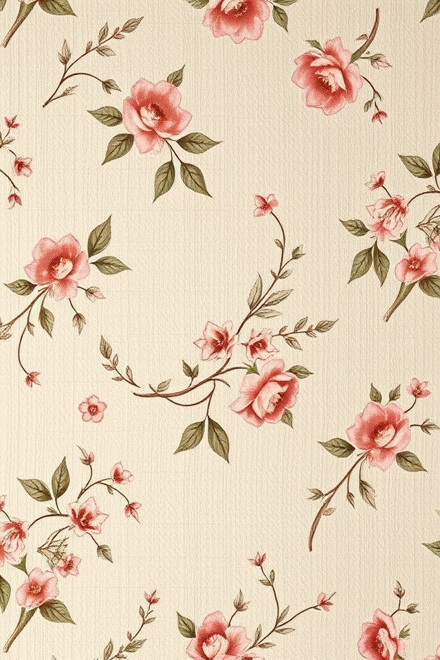 17 Wallpaper Ideas for Fall to Refresh Your Space 14 warm rustic farmhouse patterns