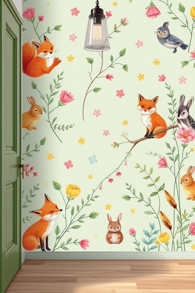 whimsical animal motif decor