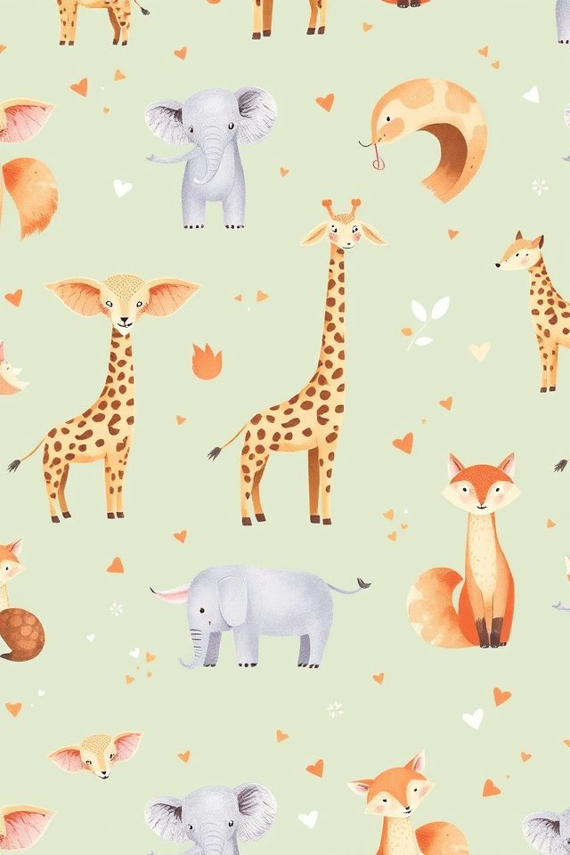 whimsical animal themed nursery decor