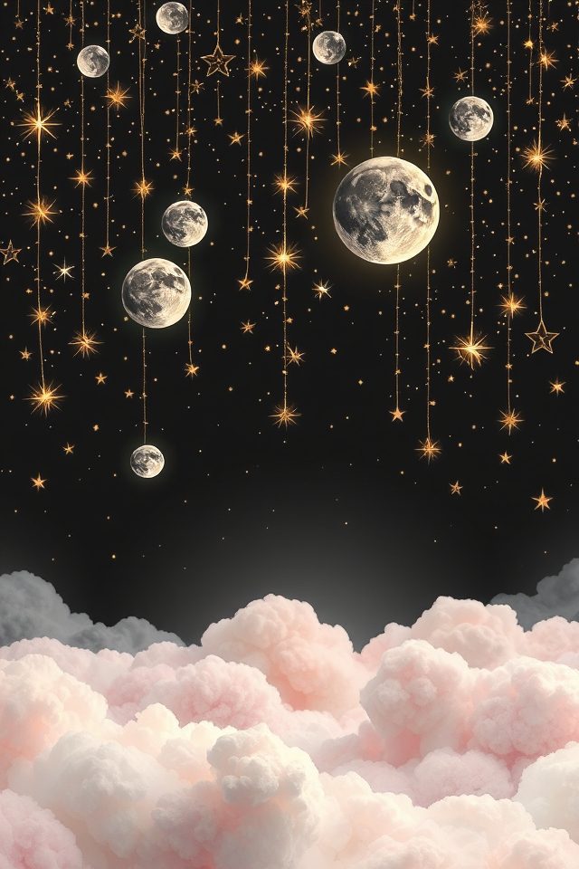 whimsical celestial room decor