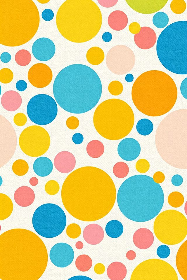 whimsical playful polka dots