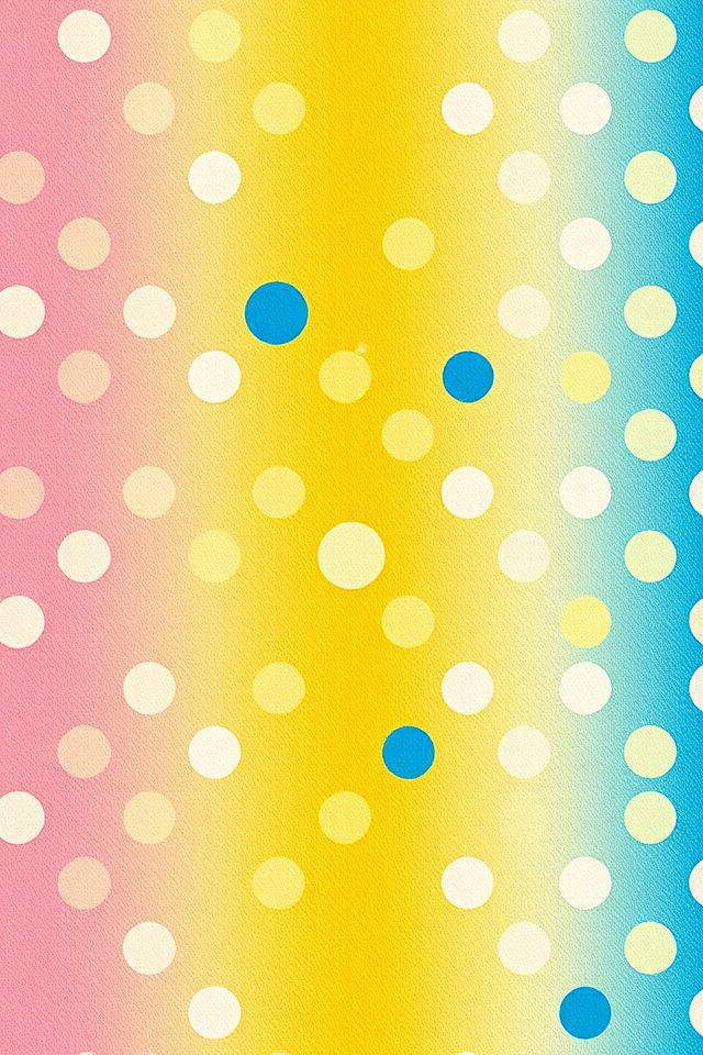 whimsical polka dot decor