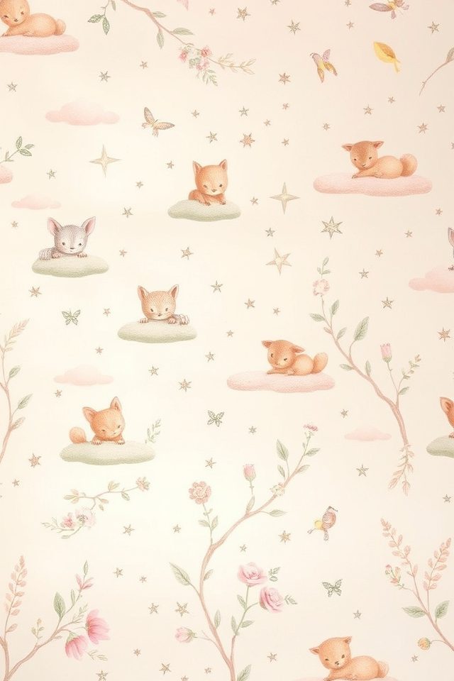 whimsical vintage nursery illustrations