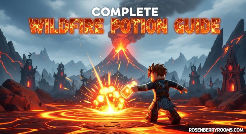 99 Nights Wildfire Potion
