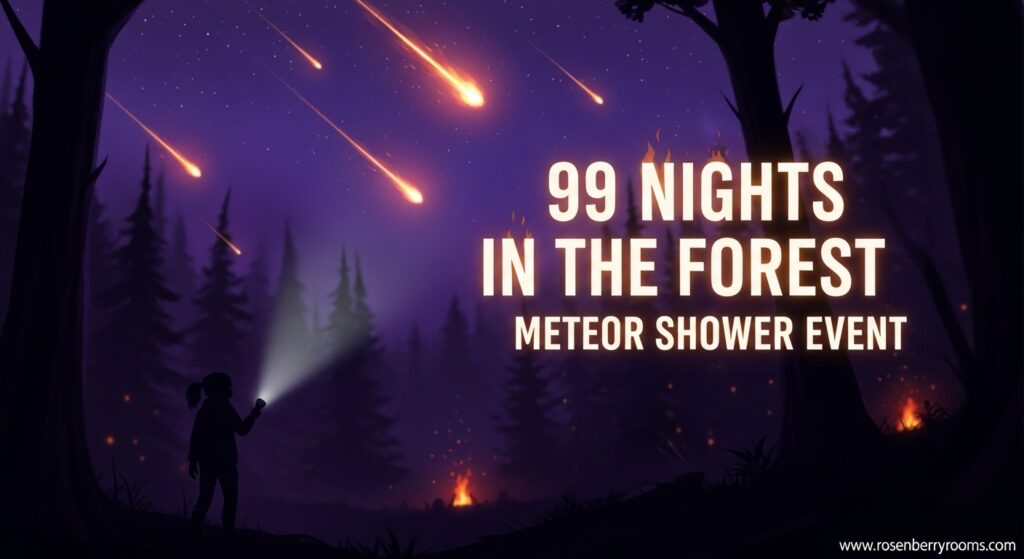 99 Nights in the Forest Meteor Shower Event