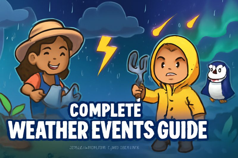All Grow a Garden Weather Events Guide [September 2025]