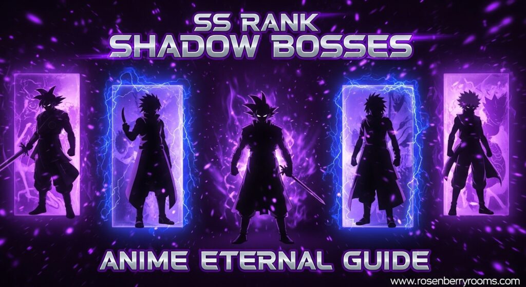 All SS Rank Shadow Secret Boss Location