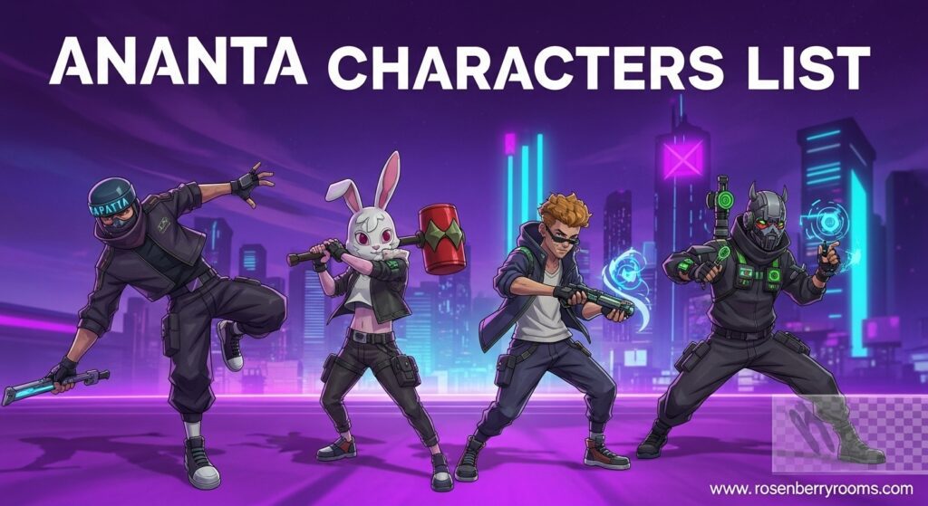 Ananta Characters List