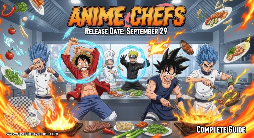 Anime Chefs Release Date