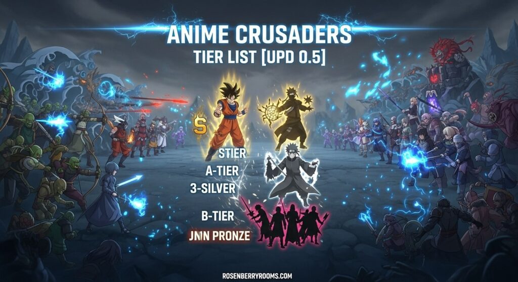 Anime Crusaders Tier List