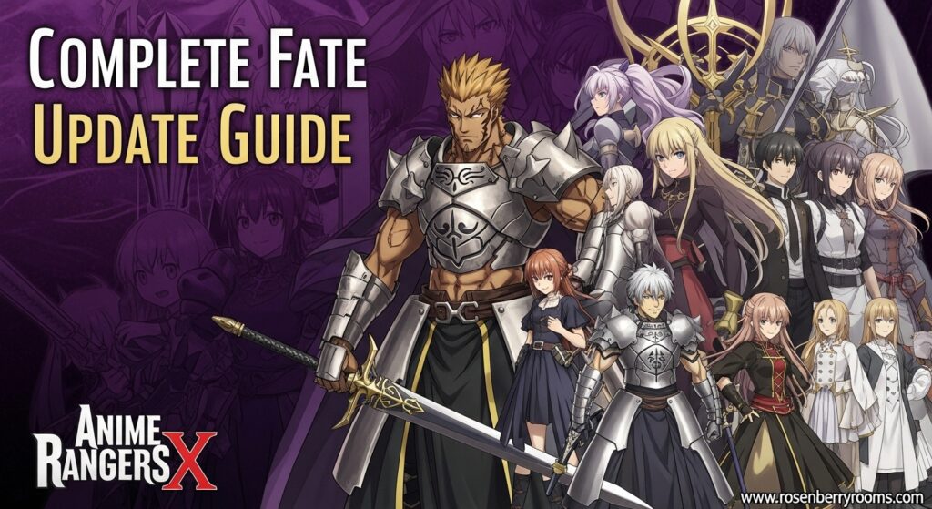 Anime Rangers X Fate Units