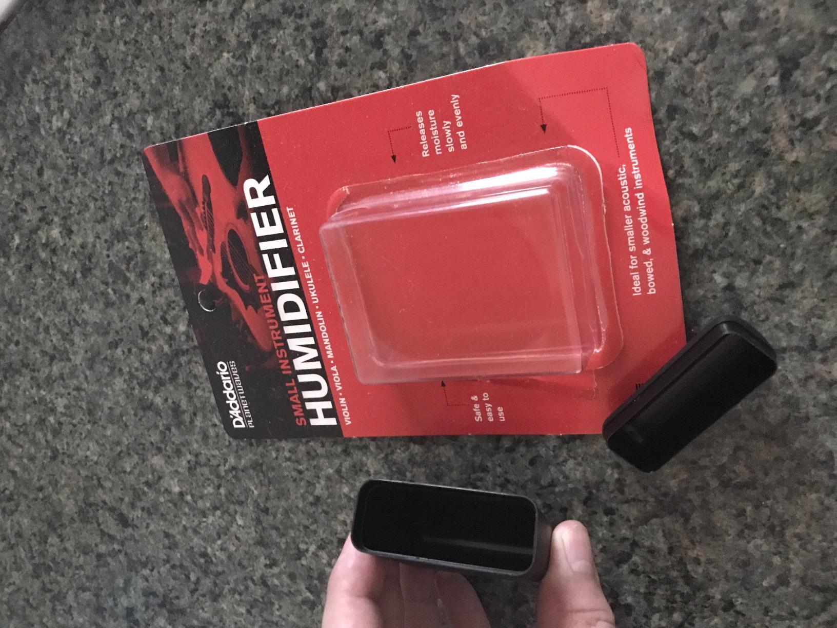 D'Addario Accessories Small Instrument Humidifier - Customer Photo 1