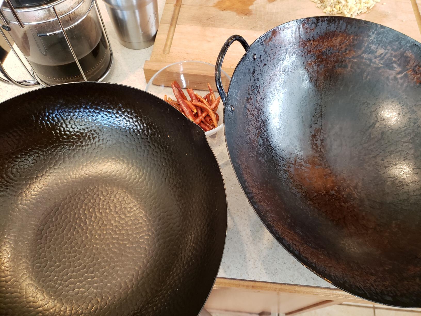 12.5 Inch Carbon Steel Wok For Electric, Induction and Gas Stoves (Lid, Spatula and User Guide Video Included) - Customer Photo 1
