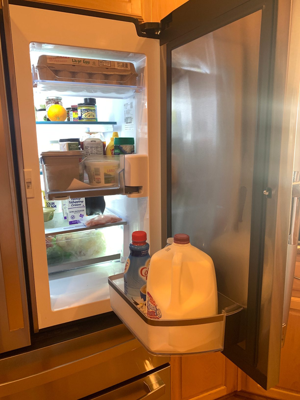 GE PVD28BYNFS Full-Size-refrigerators, Stainless Steel - Customer Photo 2