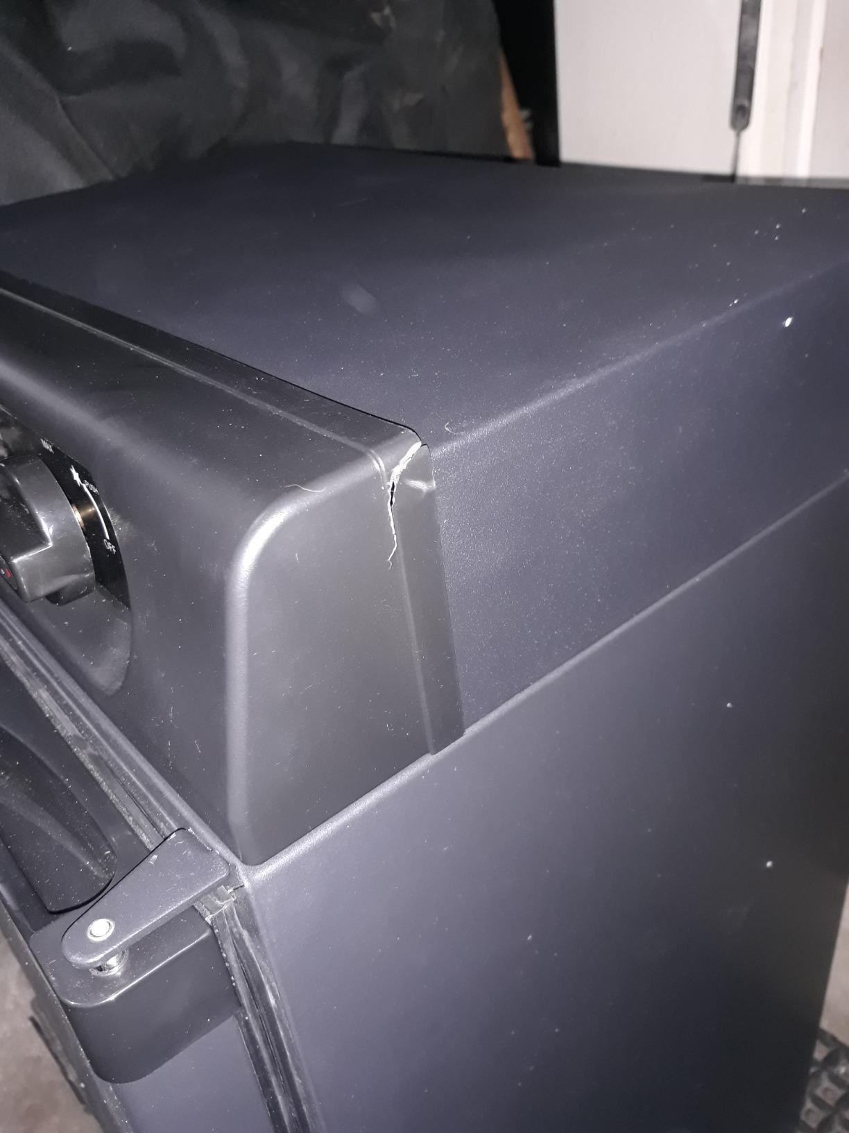 Smad 3 Way Caravan Propane Fridge 110V/12V/LPG Gas Refrigerator for RV Campervan, Black, 2.1 Cu.ft. - Customer Photo 2