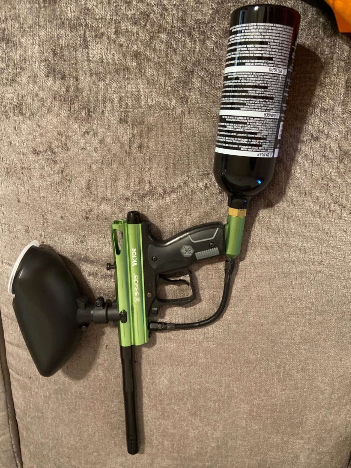 Action Village Kingman Spyder Epic Paintball Gun Package Kit (Victor) - Customer Photo 1