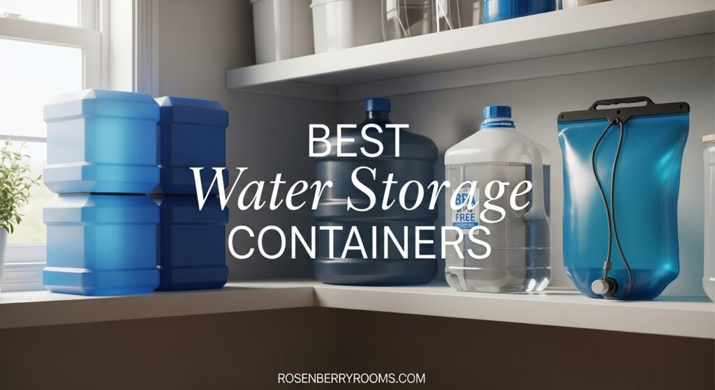Best Water Storage Containers