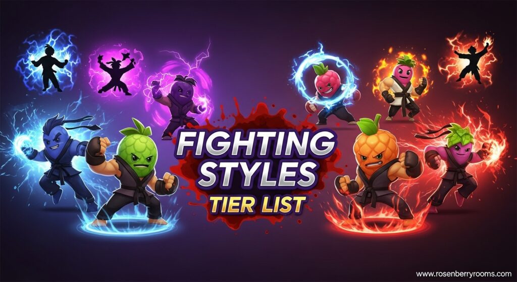 Blox Fruits Fighting Styles Tier List 