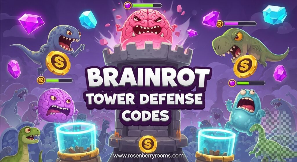 Brainrot Tower Defense Codes 