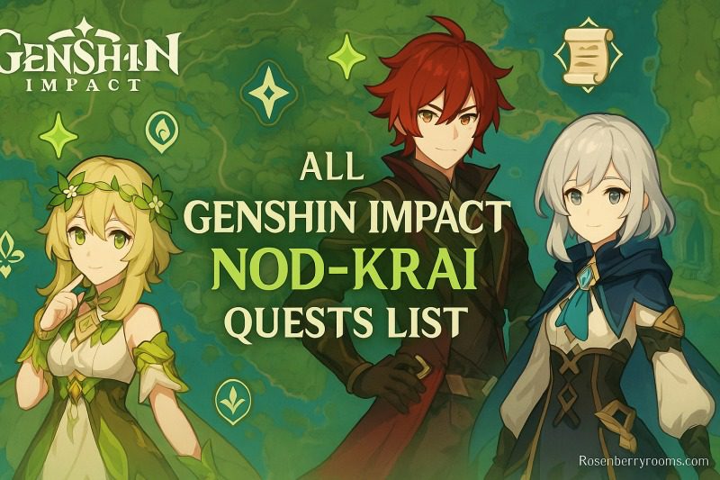 Complete Genshin Impact Nod-Krai Quests List