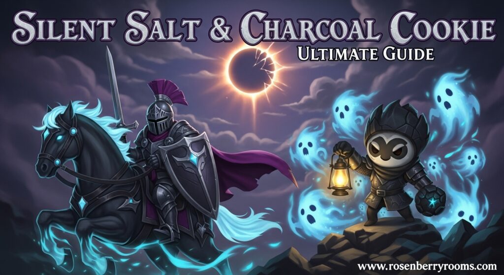 Cookie Run Kingdom Silent Salt & Charcoal Cookie