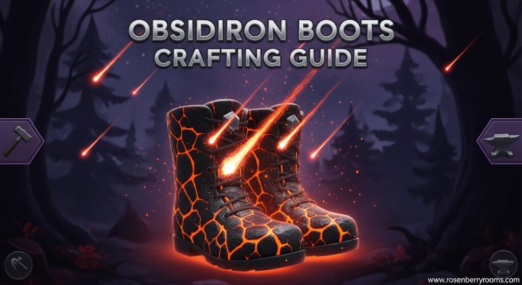 Craft Obsidiron Boots