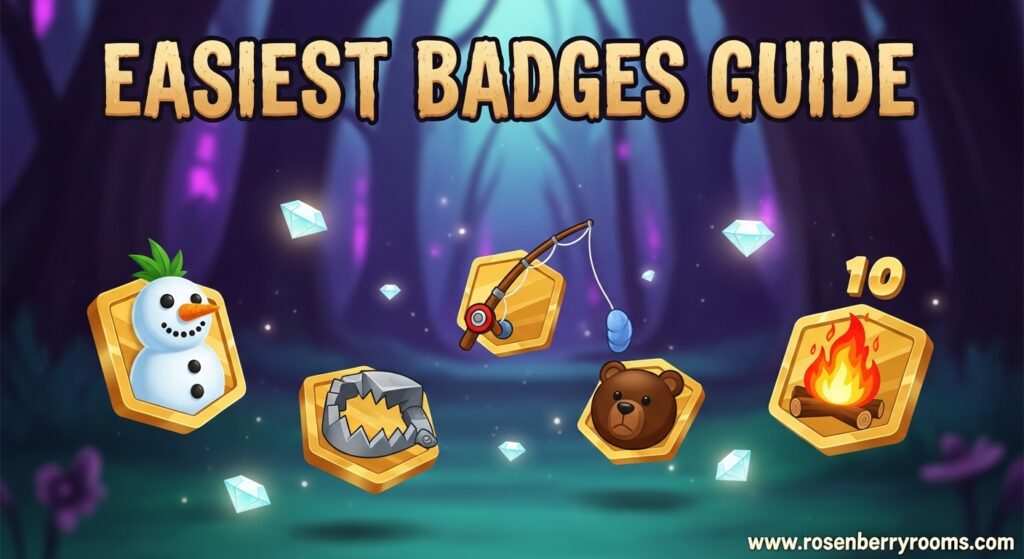 Easiest Badges in 99 Nights in the Forest