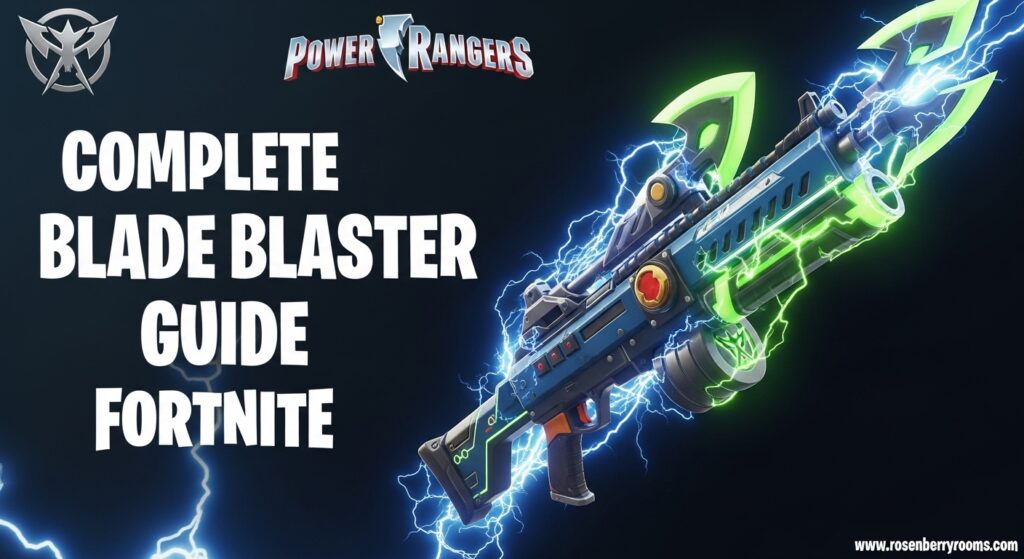 Fortnite Power Rangers Blade Blaster Guide