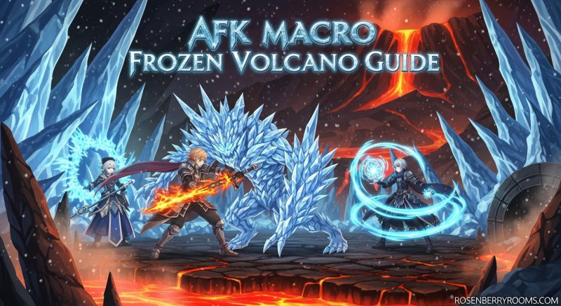 Frozen Volcano AFK Macro Anime Vanguards