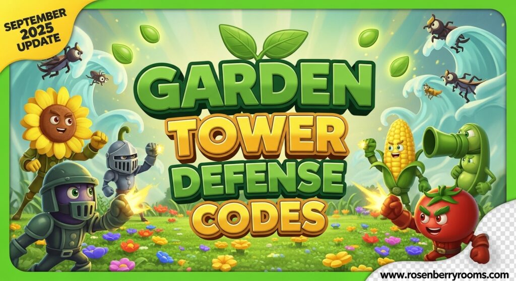 Garden Tower Defense Codes