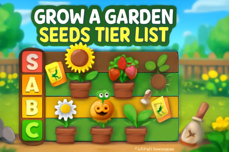 Grow a Garden Seeds Tier List guide