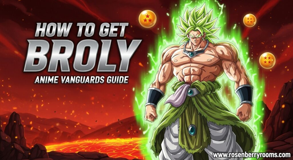 How To Get Broly in Anime Vanguards